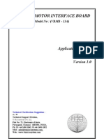 Stepper Motor Interface Board: Application Manual