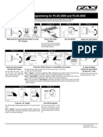 Carbine Plus 3000 Remote Programming