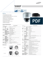 Security Camera MegapixelIPDome SND 5080 5080F