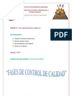 Control de Calidad. Trabajo. Evaluacion PC