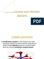 Complexation and Protein Binding