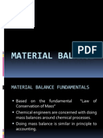 CHE111P Material Balance