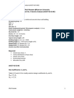 Seismic Analysis of Tall Building (ASCE7-02 & IBC)