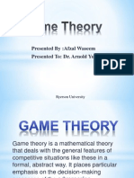 Game Theory - Chapter No 14 - Presentation