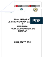 Plan Integrado Espinar Minam