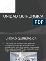 Unidad Quirúrgica y Mobiliario de Una Sala Quirúrgica