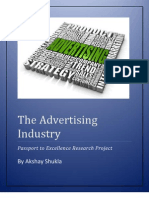 The Advertising Industry: by Akshay Shukla