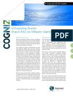 Virtualizing Oracle: Oracle RAC On VMware Vsphere