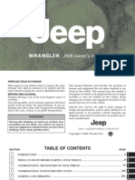 2009 Jeep Wrangler Owner's Manual