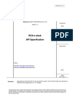 RCS-e Stack API Specification: Reference NSM/FT/R&D/MAPS/DVC/xx-09