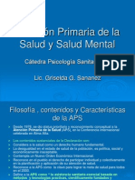 Atencion Primaria de La Salud y Salud Mental Clase