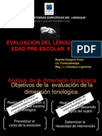 Evaluacion Del Lenguaje en Ninos Preescolares II Parte