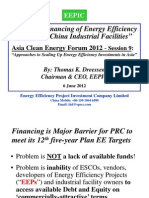 Thomas Dreessen - Scaling Up of Financing Energy Efficiency Projects at China Industrial Facilities