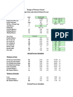 External Pressure Design