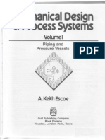 Mechanical Design of Process Systems-Vol 1 (Piping & Pressure Vessels) - 2 كتاب موائع وفالفات