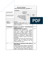 Signals and Systems EXTC