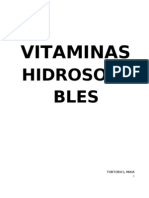 Monografia Vitaminas Hidrosolubles