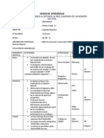 Sesión de Aprendizaje Raiz Cuadrada