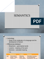 Semantics