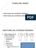 Fracturas Del Radio y Cubito