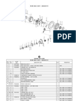 Rear Axle Assy - Alba222/12