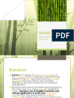 Bamboo As A Building Material