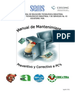 Manual Mantenimiento Preventivo y Correctivo