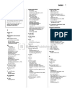 Porsche 911 Carrera (Type 996) Service Manual: 1999-2005 - Complete Index