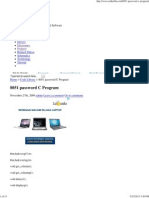 8051 Password C Program - Embed4u