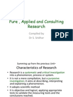 Pure and Applied Research in Business - Ssdhar