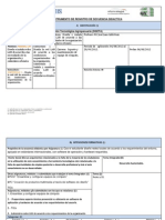 Instrumento de Registro de Secuencia Didactica 1