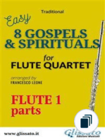 8 Gospels & Spirituals for Flute quartet