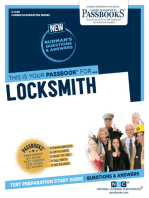 Locksmith: Passbooks Study Guide