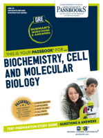 BIOCHEMISTRY, CELL AND MOLECULAR BIOLOGY: Passbooks Study Guide