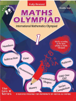 International Maths Olympiad - Class 1 (With CD): Theories with examples, MCQs & solutions, Previous questions, Model test papers