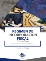 Régimen de Incorporación Fiscal. Personas físicas 2019