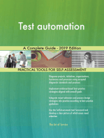 Test automation A Complete Guide - 2019 Edition