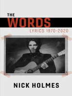 The Words: Lyrics 1970-2020