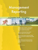 Management Reporting A Complete Guide - 2019 Edition