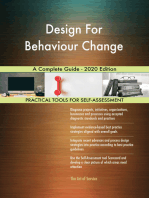 Design For Behaviour Change A Complete Guide - 2020 Edition