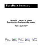 Rental & Leasing of Heavy Construction Equipment Revenues World Summary: Market Values & Financials by Country