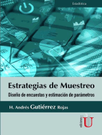 Estrategias de muestreo: Diseño de encuestas y estimación de parámetros