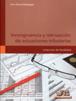 Incongruencia y retroacción de actuaciones tributarias