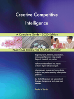 Creative Competitive Intelligence A Complete Guide - 2020 Edition