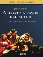 Alegato a favor del actor: La imaginación es el cuerpo