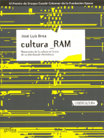 Cultura_RAM: Mutaciones de la cultura en la era de su distribución electrónica