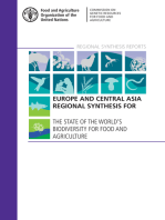 Europe and Central Asia Regional Synthesis for the State of the World’s Biodiversity for Food and Agriculture