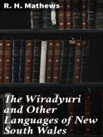 The Wiradyuri and Other Languages of New South Wales