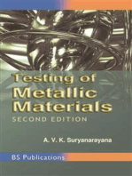 Testing of Metallic Materials