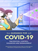 Guidance for COVID-19: Prevention, Control, Diagnosis and Management